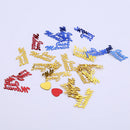 1500pcs JUST MARRIED Wedding Confetti Scattering Sprinkles Table Decration