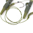 #A 2 Packs Hair Rigs Braided Line High Sensitivity Portable Thread Steel Hook Ri