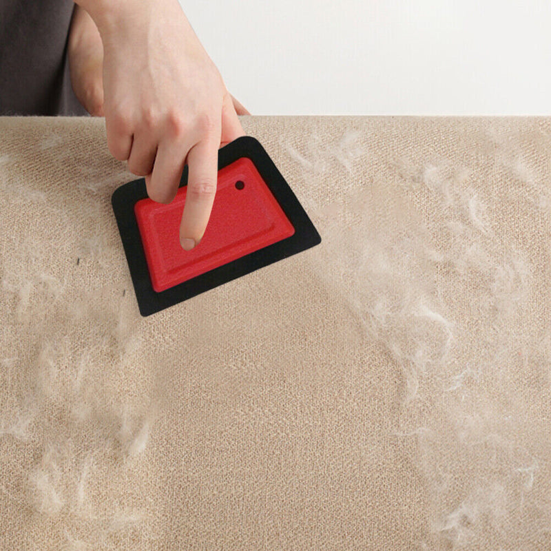 Pet Hair Remover Device Portable Sofa Dust Scraper Silicone Lint Brush (B) Newly