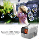 Bubble Gun Toys Charging Cartoon Suitcase Toys for Summer Parties (Ash) Newly