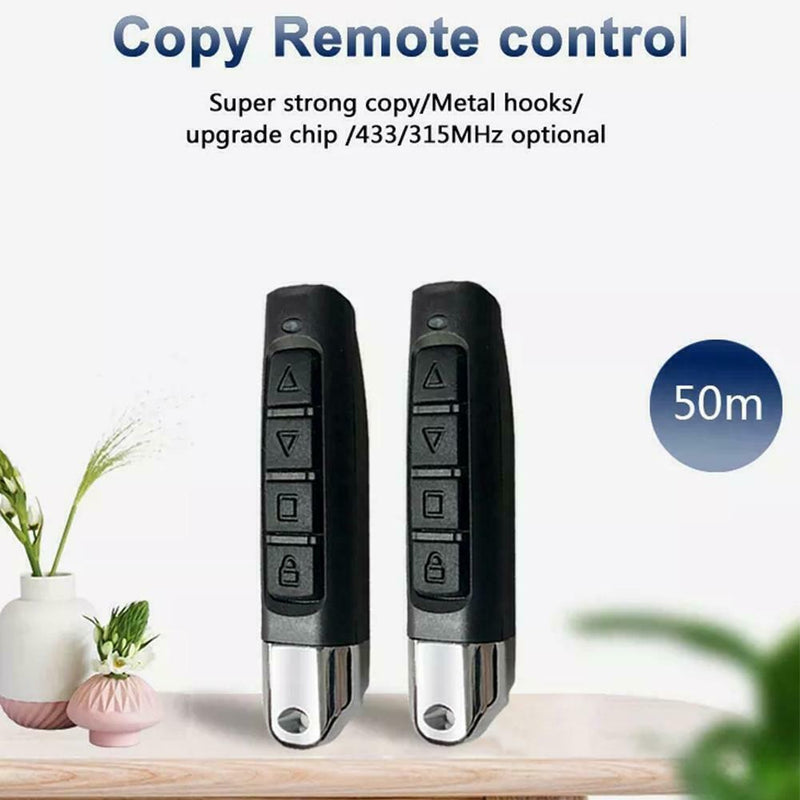 Universal 433MHZ Replacement Garage Door Car Gate Cloning Control Key Q0L5