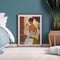 Women Singer Wear Dress Paint By Number Frameless Hand Painted Oil Picture DIY