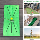 Golf Putting Training Mat, Batting Practice Aid Rug for Swing Detection Newly