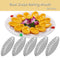 DIY Pastry Tool Aluminum Egg Tart Molds Pudding Holder Boat Shape Baking Mould