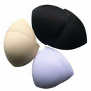 Removable Soft Cup Foam Bra Insert Foam Triangle Bra Pad Chest Push Up Pads