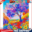 Paint By Numbers Kit DIY Flowers Tree Colouring Oil Art Picture Ornaments