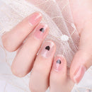 French Full Stickers Frangipani Daisy Nail Polish Stickers Nail Decor (752)