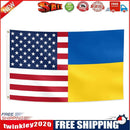 90x150cm Stars and Stripes Blue Yellow Ukraine National Flag with Grommets