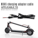 Safety Line Black Plug Adapter Lightweight Electric Scooters Charging Line Cable