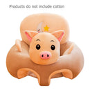 Creative Cartoon Baby Sofa Cover Learn to Sit Seat Feeding Chair Case (C) Newly