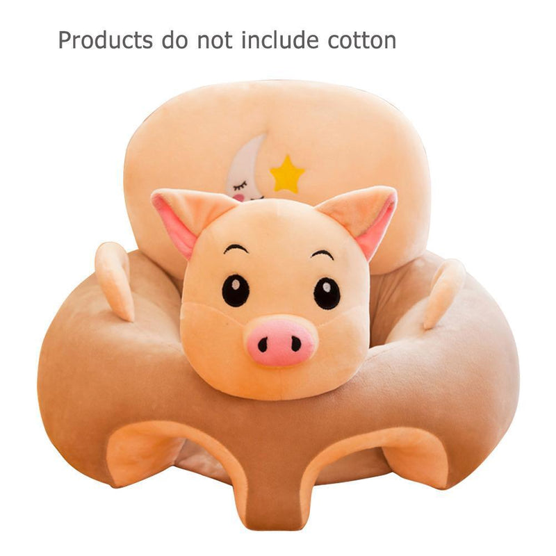 Creative Cartoon Baby Sofa Cover Learn to Sit Seat Feeding Chair Case (C) Newly
