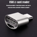 USB 3.1 Type C Card Reader High Speed USB-C TF Adapter Connector for Huawei OPPO