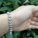 Women Charm Trendy Crystal Bracelet Zircon Accessory Bracelet Ornament