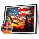 DIY Diamond Painting Kits Festival Flag Full Round Drill Home Decoration Gift