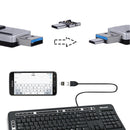 1x OTG Adapter USB to Micro USB Converter Flash Drive Connector for Android