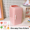 #A Desktop Pen Holder Pencil Bucket Refrigerator Shape Stationery Desk Plastic R