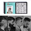 20x Fashion Hair Tattoo Template Stencil for DIY Hairdressing Styling Trimmer