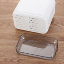 Fork Storage Organizer Drain Rack Double Layer Chopstick Storage Holder