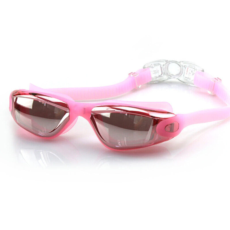 #A Professional Electroplating Waterproof HD Swimming Glasses for Women Men Adul