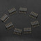 Starnearby 10pcs Male/Female 4 Pin RGB/5Pin RGBW Male Adapter Pin