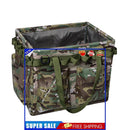 Wide Mouth Tool Bag - Large Capacity Camping Container Storage (Army Green)