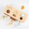 Wooden Matching Blocks Science Educational Toys Early Learning Math for Children