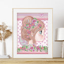 5D Diamond Painting Elf Girl Partial Special Shape Drill DIY Home Decoratio