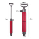 46cm Kayak Hand Pump Canoe Hand Bilge Pump for Emergency Rescue (Red) Newly