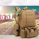 #A Outdoor Molle Backpack D-shaped Hook Camouflage Camping Travel Hiking Rucksac