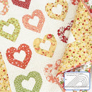 Valentine Quilting Ruler Template Set Multifunctional Heart Cutting Template: