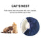 Soft Plush Cat Bed Anti Slip Cute Cats Beds Cave Washable Cave Nest Pet Produ