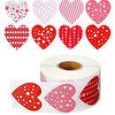 500pcs/ Roll Valentine's Day Love Sealing Stickers Stickers Packaging J8Z2