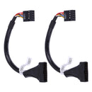 USB 3.0 Male USB 2.0 Female Cable Professional 20 Pin 9-Pin Computer