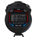 Sports Portable With Strap Digital Timer LCD Stopwatch Chronograph Time Counter