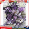 Purple Butterfly Oil Paint By Numbers Kits Canvas Picture DIY Wall Crafts Newly