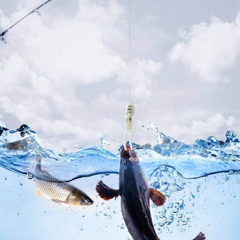 15.5cm 15g Squid Sea Fishing Lures Crankbait Artificial Soft Bait Fishing Tac