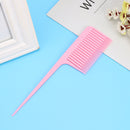 Pro One-Way Tail Comb Hairdressing Hair Dyeing Brush for Highlighting Section
