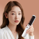 Hot Air Combs Portable Cordless Hair Straightener Curler Hairdressing Salon Tool