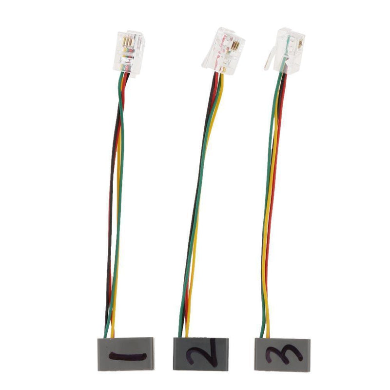 Starriver RJ9 4P4C Male to 3.5mm Female Audio Converter Adapter Cable