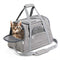 Portable Cat Dog Carrier Bag Outdoor Travel Breathable Handbag (Dark Grey) Newly