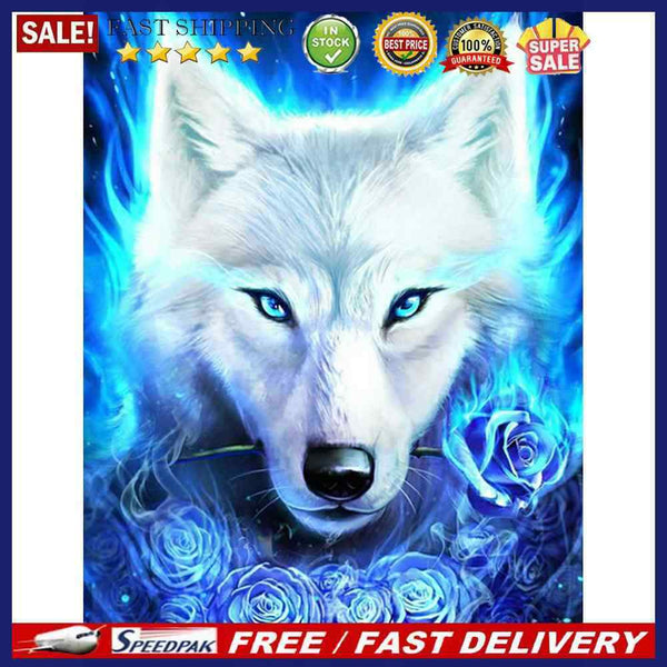 5D Diamond Painting Kit Animal Full Square Diamond Mosaic Art