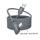 Data Transfer 5M VR Games Data Cable Extension for Oculus Quest 2 VR Headset