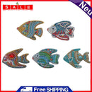 5pcs DIY Full Special Shaped Diamond Painting Cute Fish Keychain Decor Pendant