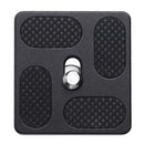 PU40 Quick Release Plate J1 N1 Tripod Ball Head Arca Swiss w/1/4-Inch Screw
