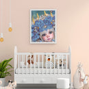 Flower Fairy, Elf Girls, Diamond Painting Set, Partially Shaped Drill, Wall Art-D
