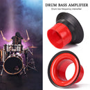 Drum Bass Bottom Microphone Amplifier Voice Loudspeaker Percussion (Red) Newly