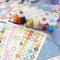 Number Label Stickers for Diamond Painting Storage Box Bottle (Black White)