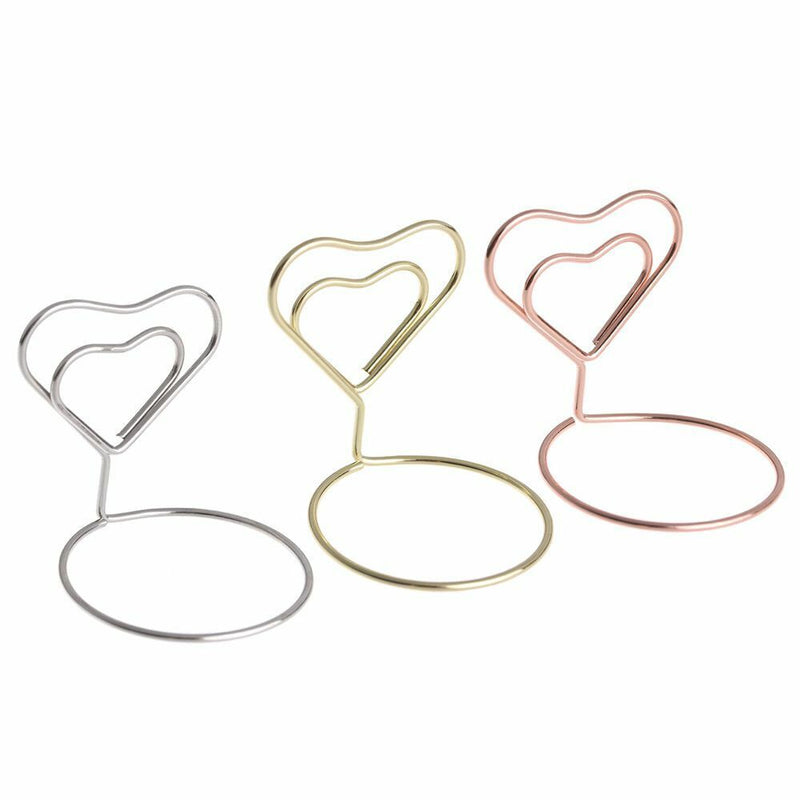 Desktop Decoration Clamps Stand Table Numbers Holder Photos Clips Place Card