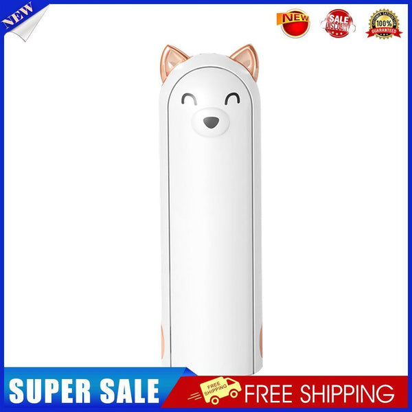 Mini Personal Cooling Handheld Fan Portable Foldable Rechargeable (White)