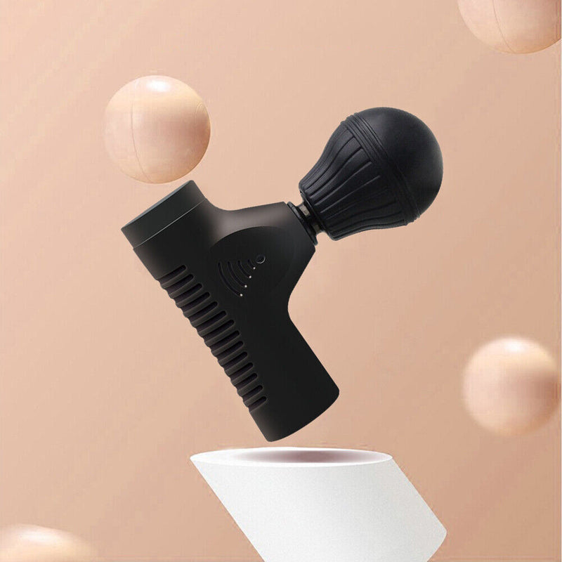 Electric Massage Gun Mini Pocket Massager Fitness Therapy Body Muscle Relaxation